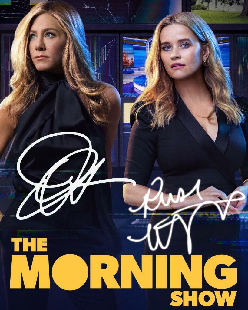 The Morning Show TV Series SIGNED AUTOGRAPHED 10 X 8