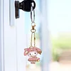 >SALE<5Pcs Acrylic Double Side Party Sanrio Diamond Pianting Art Keyring for Kids