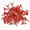 50 Pcs Plant Grafting Clip for Cucumber Eggplant Watermelon (Round Mouth)