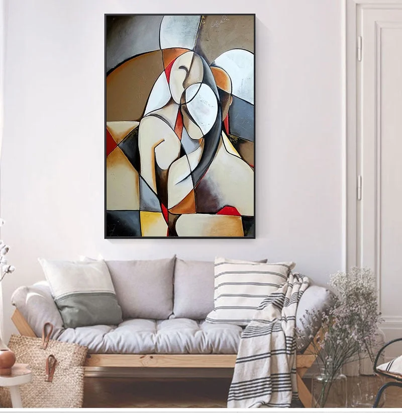 1 Pieces  Abstract Dreaming Woman By Picasso Famous Artworks For Living Room Home Decor Pictures HD Canvas Paintings Wall Poster