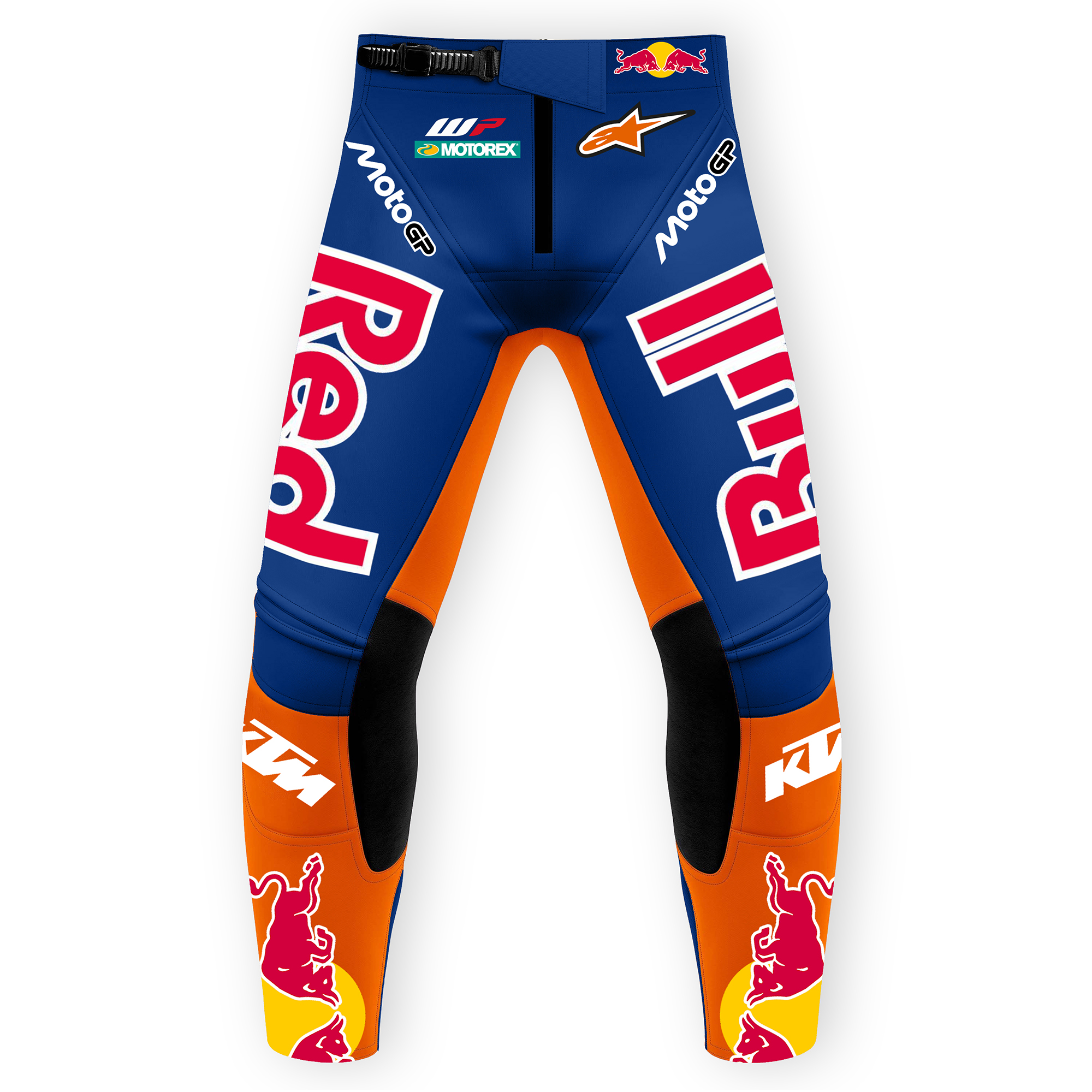 Motorcycle Racing Print Trousers / TECHWEAR CLUB / Techwear