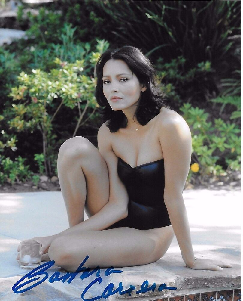 Barbara Carrera Signed 8x10 Photo Poster painting - James Bond Babe - NEVER SAY NEVER AGAIN H124