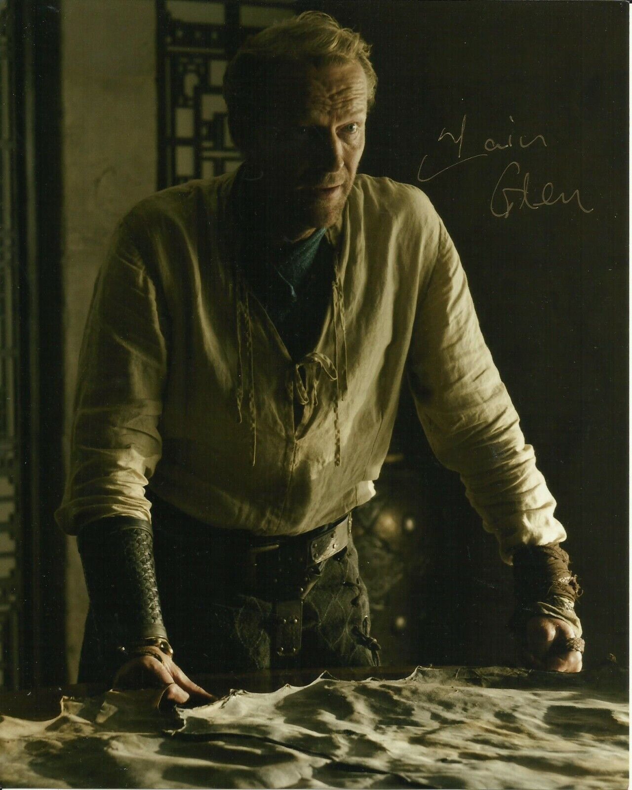 IAIN GLENN SIGNED GAME OF THRONES Photo Poster painting UACC REG 242 (5)