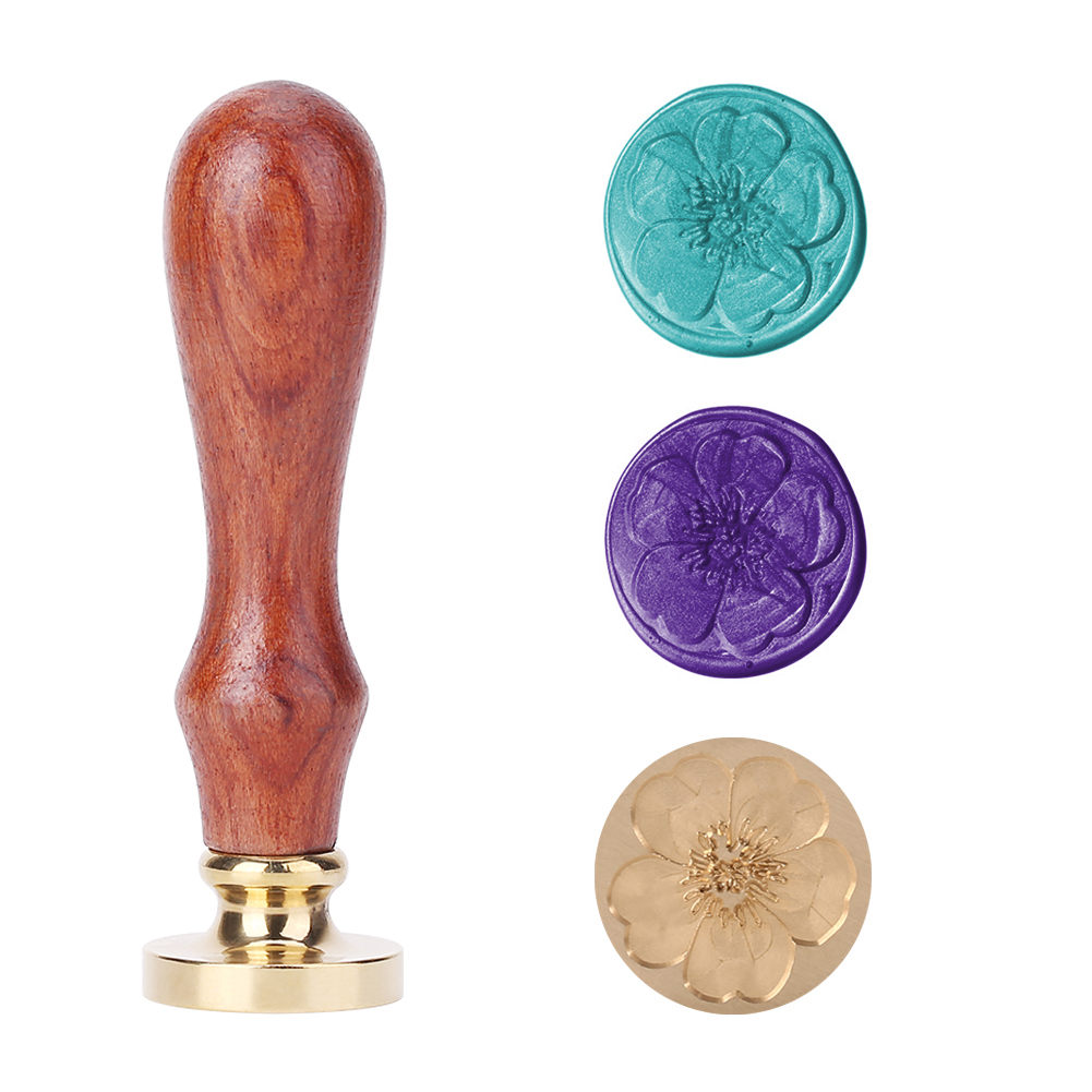 

25MM Plant Plant Pattern Wax Seal, 501 Original