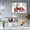 Santa XIV -14CT Stamped Cross Stitch Kit(29*22cm)