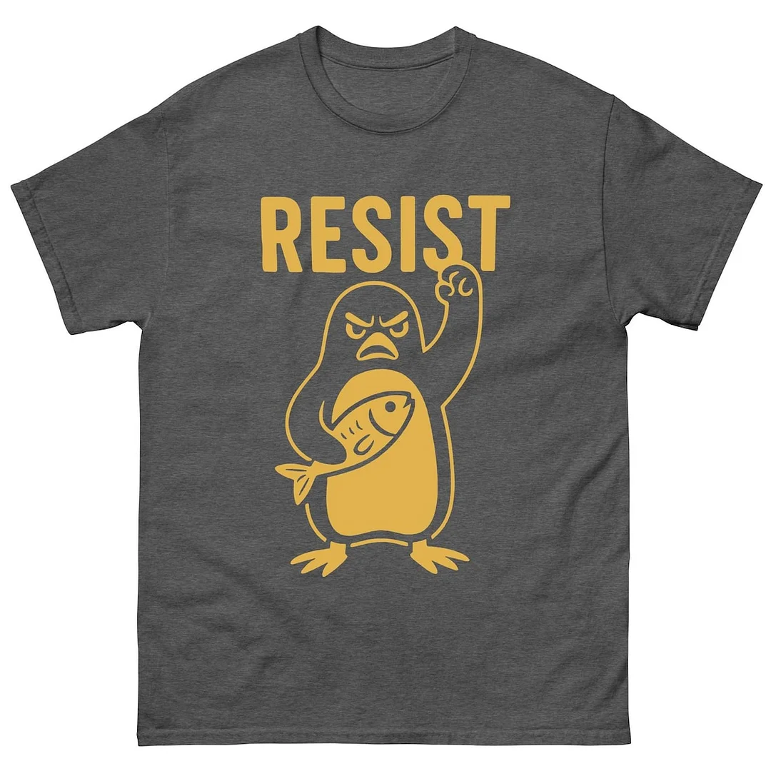 Penguins Resist T-shirt