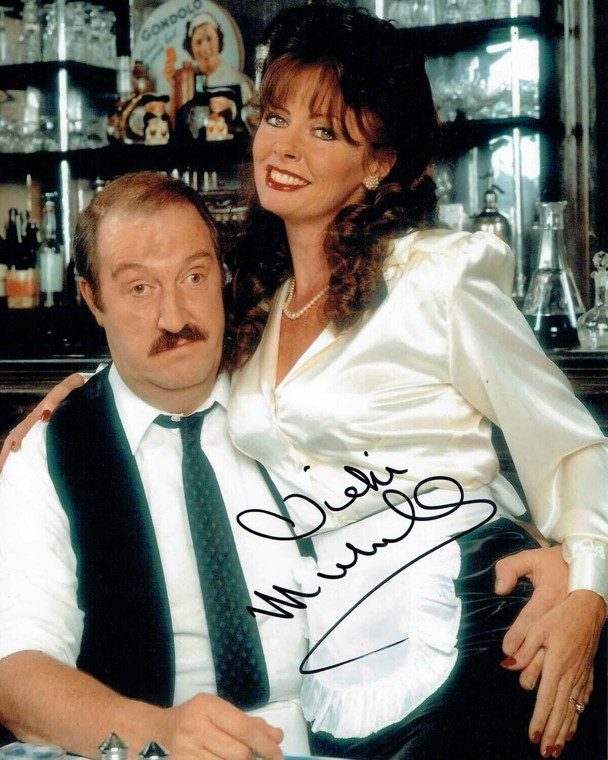 Vicki MICHELLE SIGNED Autograph Photo Poster painting COA Allo Allo Yvette Carte-Blanche AFTAL