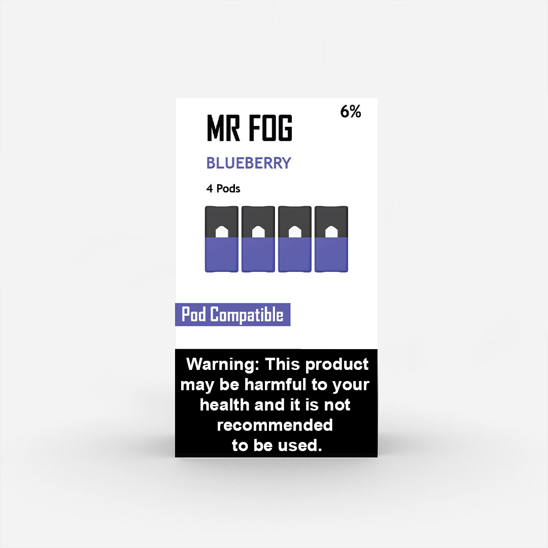 MR FOG PODS PACK OF 4 Blueberry