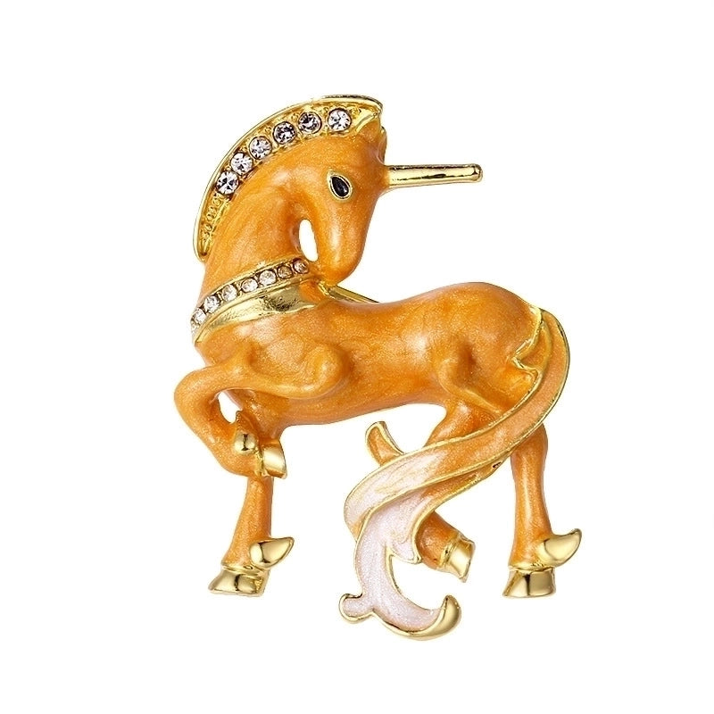 Cartoon Style Pin Animal Alloy Inlay Rhinestones Women’S Brooches