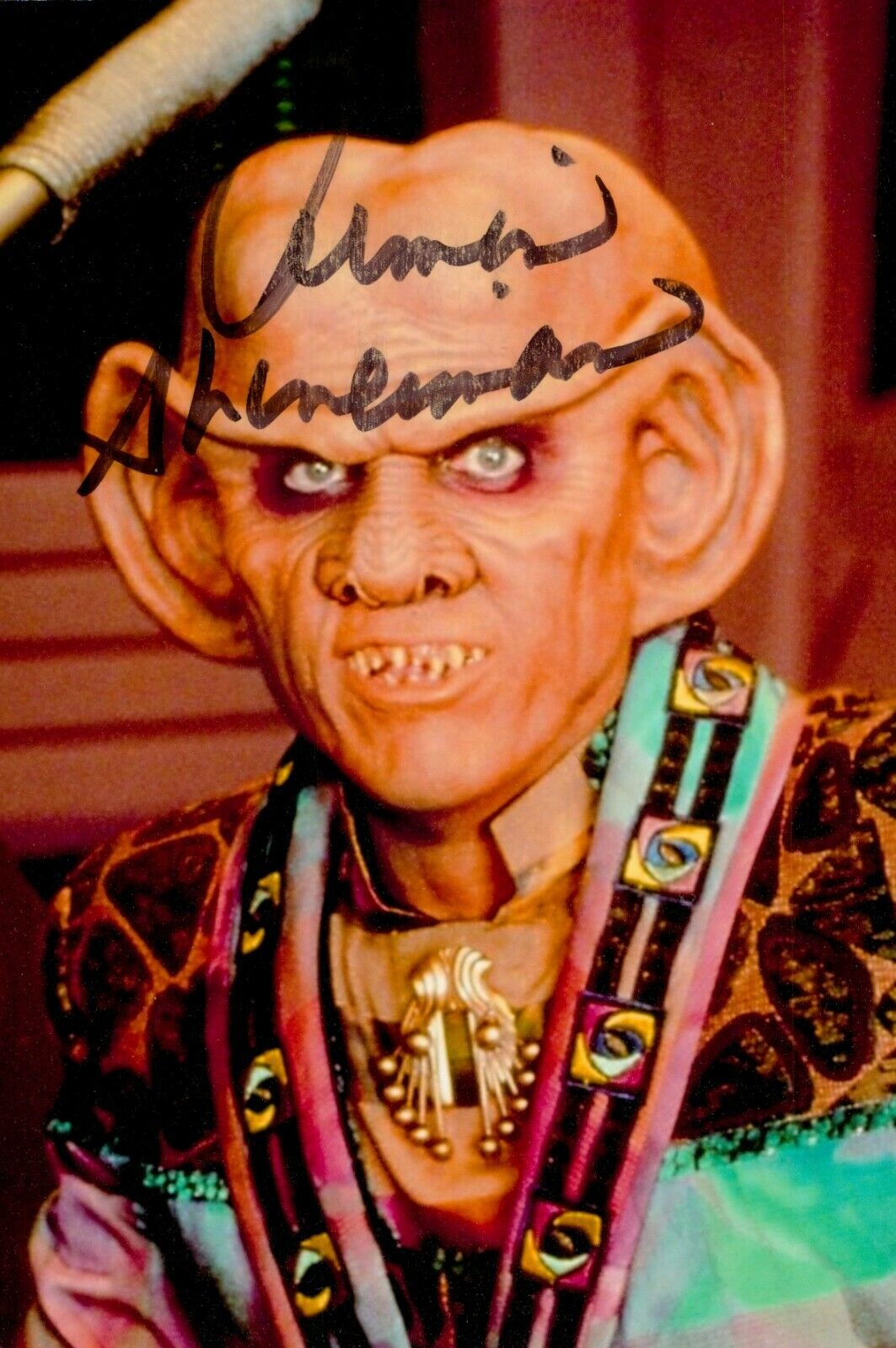 Armin Shimerman Signed 6x4 Photo Poster painting Quark Star Trek Deep Space Nine Autograph + COA