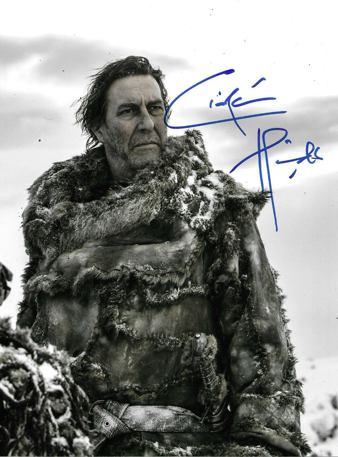 Ciaran Hinds Signed Game Of Thrones 10x8 Photo Poster painting AFTAL