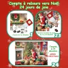 Puzzle sur le thème de Noël du compte à rebours de l'Avent
