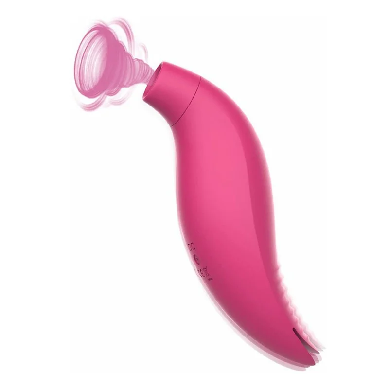 Mr.Dolphin Sucking & Tongue Vibrator - Rose Toy