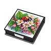 Seven-Spotted Ladybug Leather Diamond Painting Notecard Box for Adults Beginners