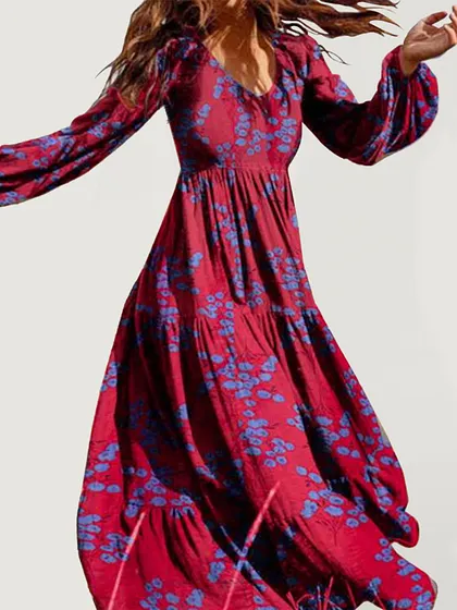 Fit And Flare Dresses For Mature Older Women Over 40, 50, 60, 70 - OlderIn Seniors & Elderly Fashion Fit And Flare Dresses For Mature Older Women Over 40, 50, 60, 70 - OlderIn Seniors & Elderly Fashion