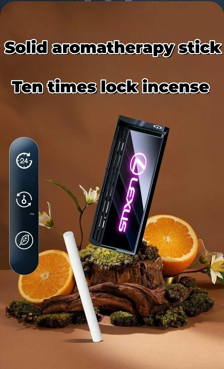 Car air conditioner air outlet aromatherapy car atmosphere light