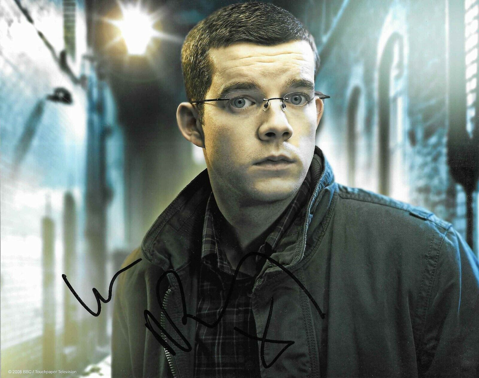 Russell Tovey autograph - signed Being Human Photo Poster painting