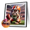Cleveland Browns Football-Full Round Diamond Painting 30*30CM