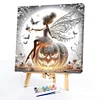 Tinkerbell Pumpkin-Paint by Numbers Acrylic Painting 40*40cm