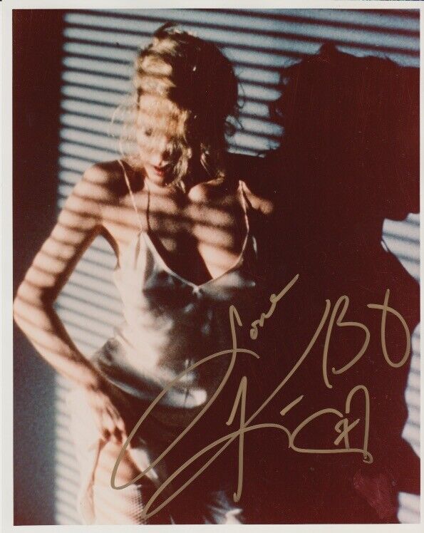 Kim Basinger signed 8x10 Photo Poster painting 9 1/2 Weeks Sexy!