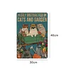 Cat - Metal Tin Signs(12*16Inch) - Animal