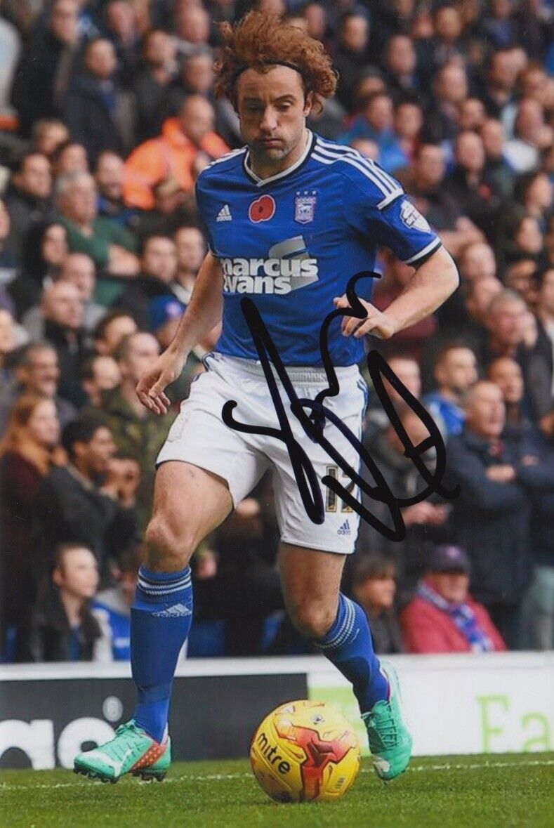 STEPHEN HUNT SIGNED 6X4 Photo Poster painting - IPSWICH TOWN FOOTBALL AUTOGRAPH 1.