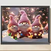 Diamond Painting-DIY Full Round Drill Winter Gnome