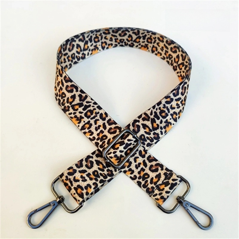 New Leopard Print Wide Shoulder Luggage Accessories Strap