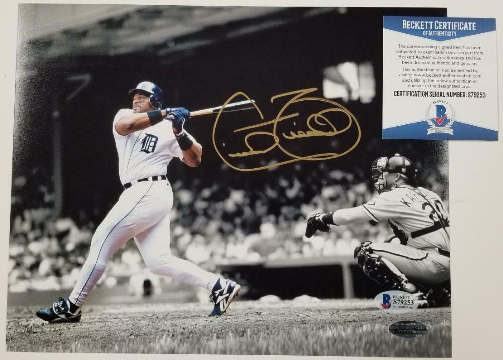 Cecil Fielder signed 8x10 Photo Poster painting #1 Detroit Tigers Autograph ~ Beckett BAS COA