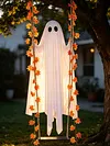 Halloween Giant Hanging Ghost LED Decoration 13ft Adjustable Height