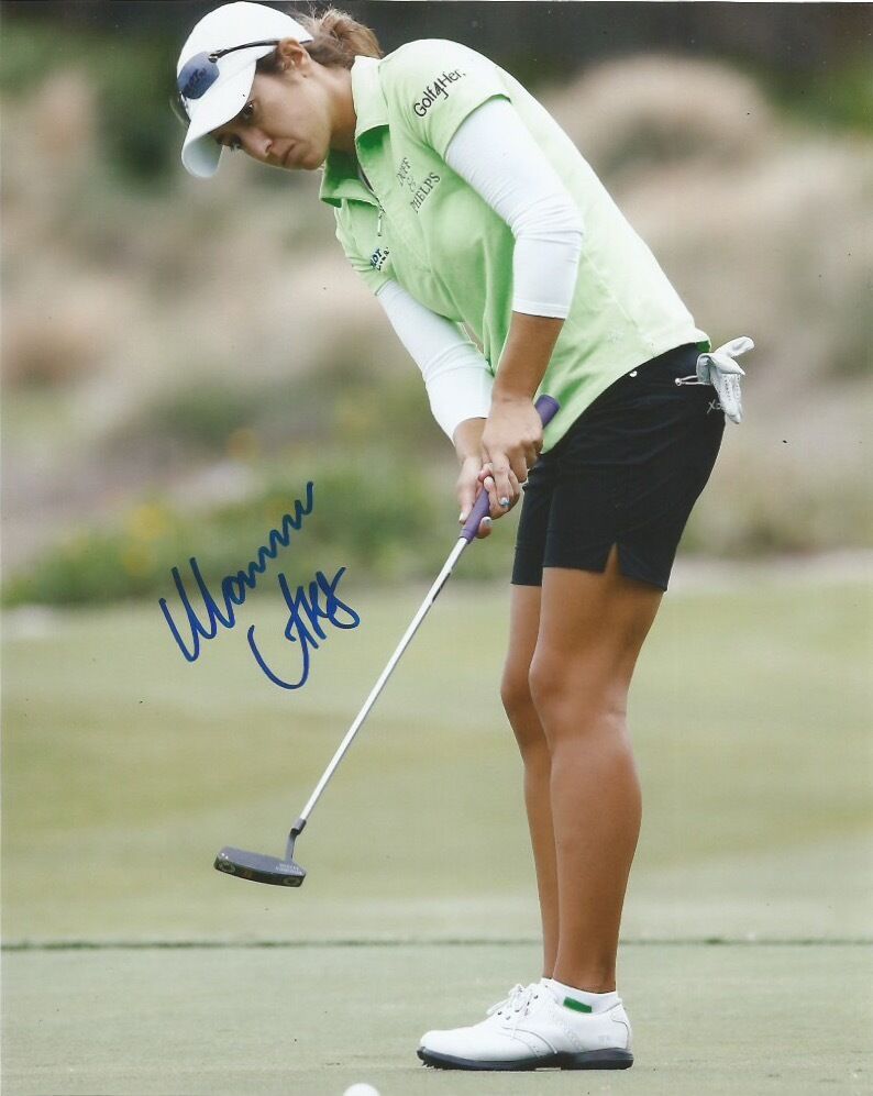 LPGA Marina Alex Autographed Signed 8x10 Photo Poster painting COA EE