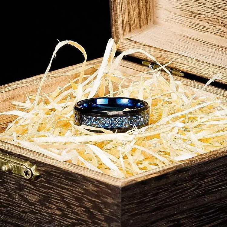 Coutureaura Viking Style Alloy Ring