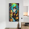 uk.everydayedeals (Limited Stock)Diamond Painting - Full Round - Pumpkin Lamp and Grandp(40*70cm)