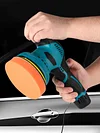 Cordless Car Buffer Polisher with 8 Variable Speed 2500-5000 RPM Car Polisher