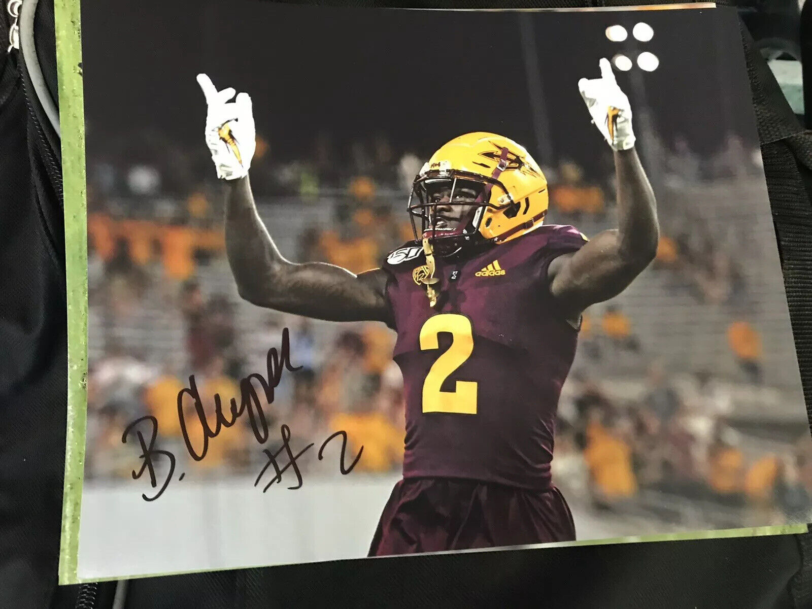 Brandon Aiyuk Arizona State Sun Devils signed autographed 8x10 football Photo Poster painting B