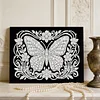 DIY Pearl Painting Butterfly for Home Wall Decor with Frame(20x30cm)