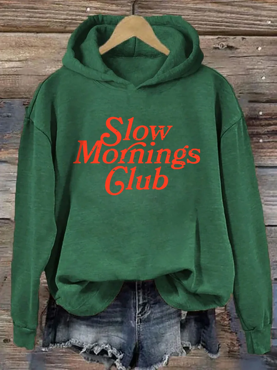 Slow Mornings Club Hoodie