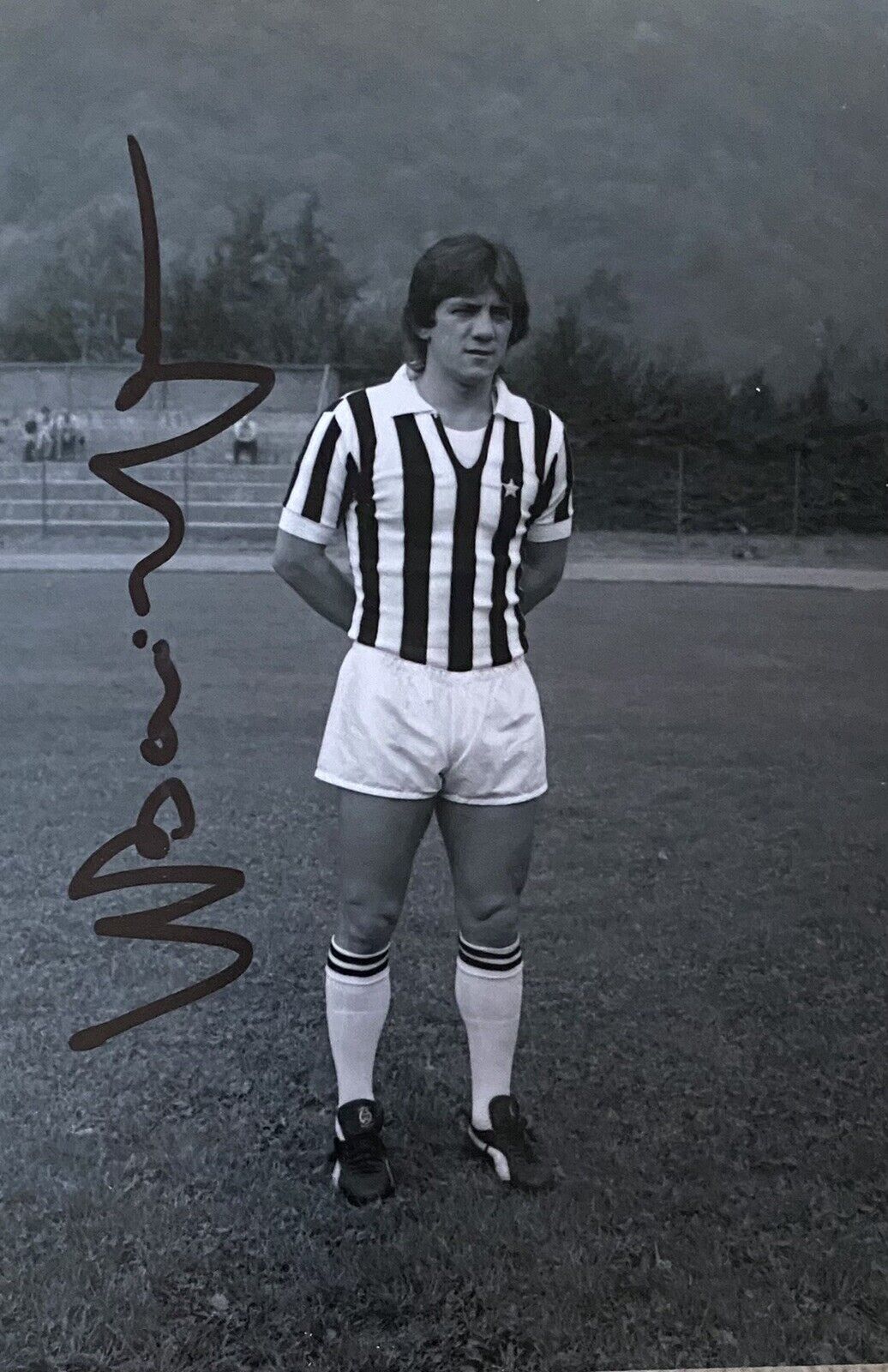 Roberto Boninsegna Genuine Hand Signed Juventus 6X4 Photo Poster painting, See Proof