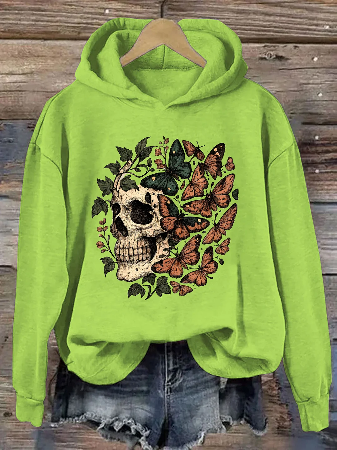 Skull & Butterflies Hoodie