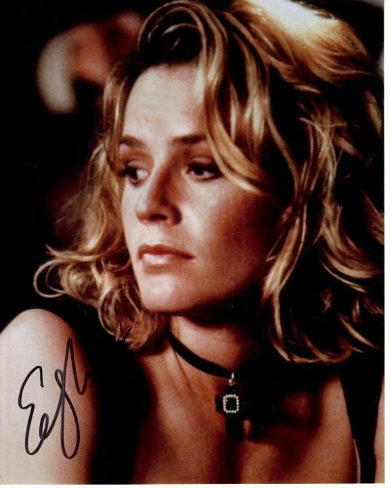 Elisabeth shue signed autographed 8x10 leaving las vegas sera Photo Poster painting