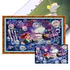 (Big Size) Mermaid Princess Ariel - 11CT Stamped Cross Stitch 80*50cm/31.5*19.69in tapestrymarket