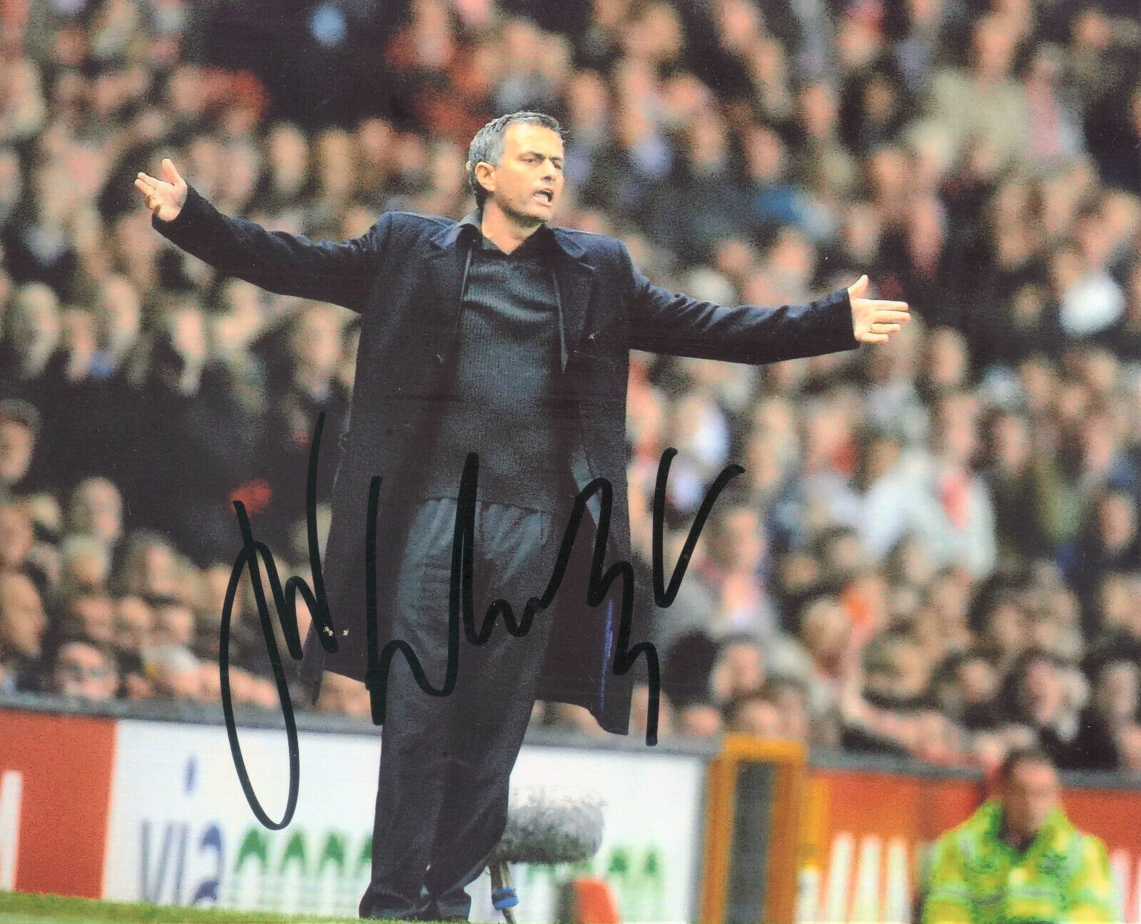 JOSE MOURINHO Signed Photo Poster paintinggraph - Football Manager / Tottenham Hotspur preprint