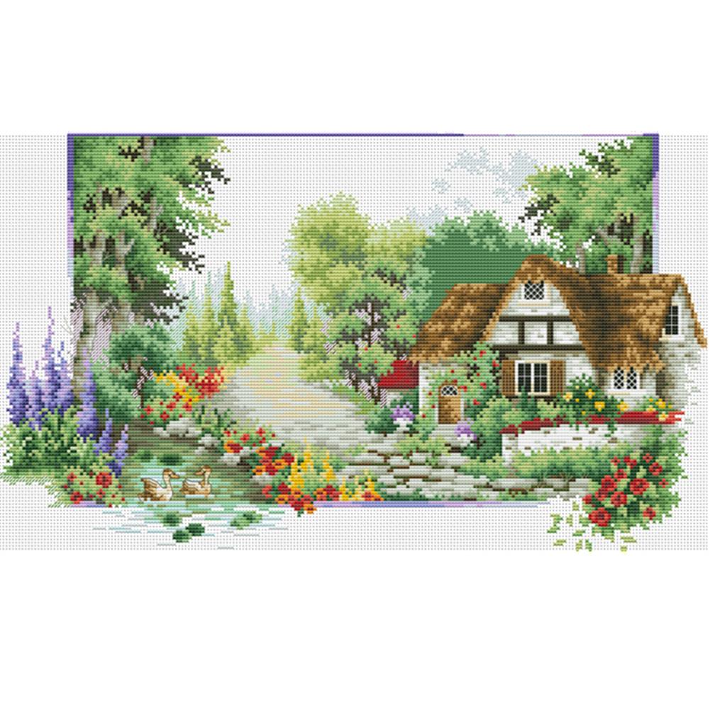 

Xia Zhiqing - 11CT Stamped Cross Stitch - 60*39cm, 501 Original