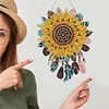 >SALE<Dreamcatcher 2D Flat DIY Diamond Art Pendant Single-Sided Drill Wall Door Decor