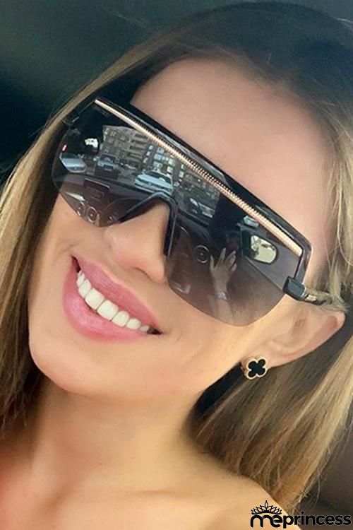 Metal Oversized Sunglasses