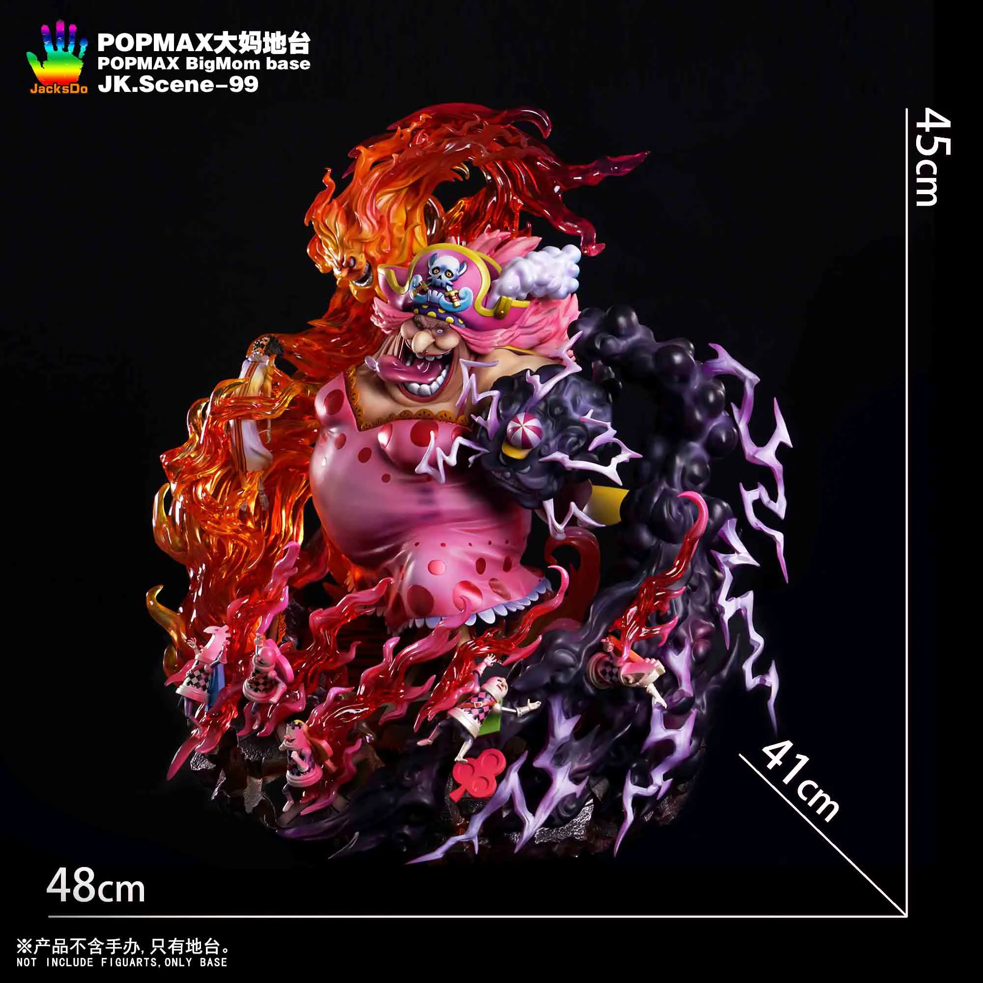 Big Mom - One Piece - Brain Hole Studio - Statue résine H36cm