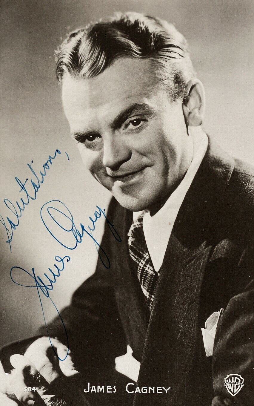 JAMES CAGNEY Signed Photo Poster paintinggraph - Film Star Actor - preprint