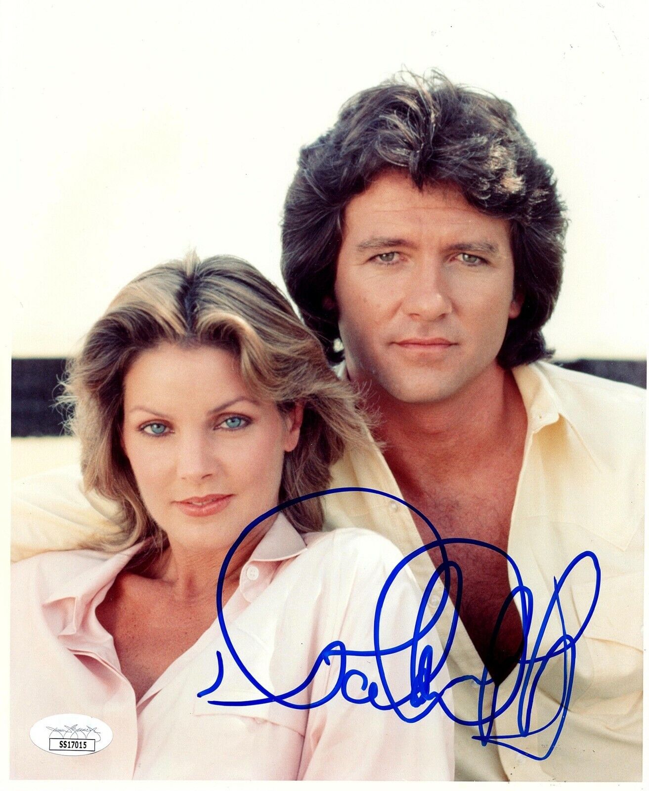 PATRICK DUFFY Autograph Hand SIGNED 8x10 DALLAS Photo Poster painting Priscilla Presley JSA CERT