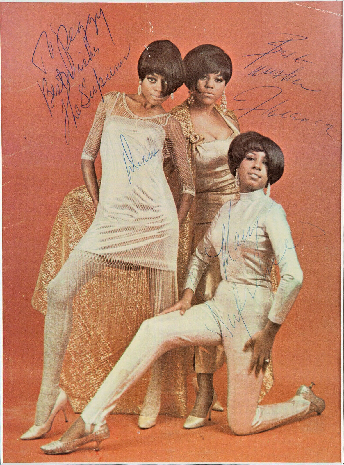 THE SUPREMES Signed Photo Poster paintinggraph - Motown / Soul / R&B Group - preprint