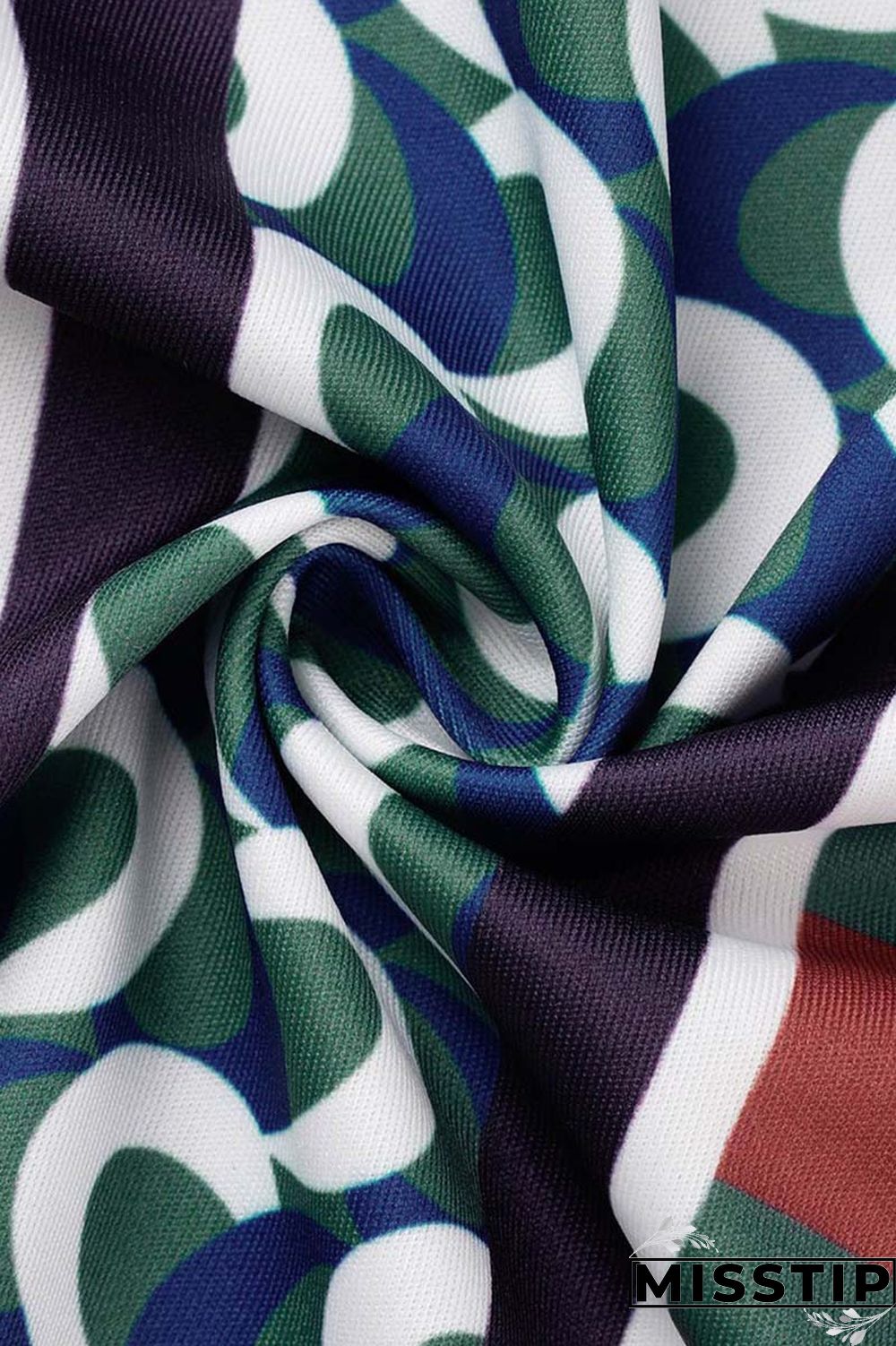 Black Casual Print Patchwork Zipper Collar Long Sleeve Two Pieces